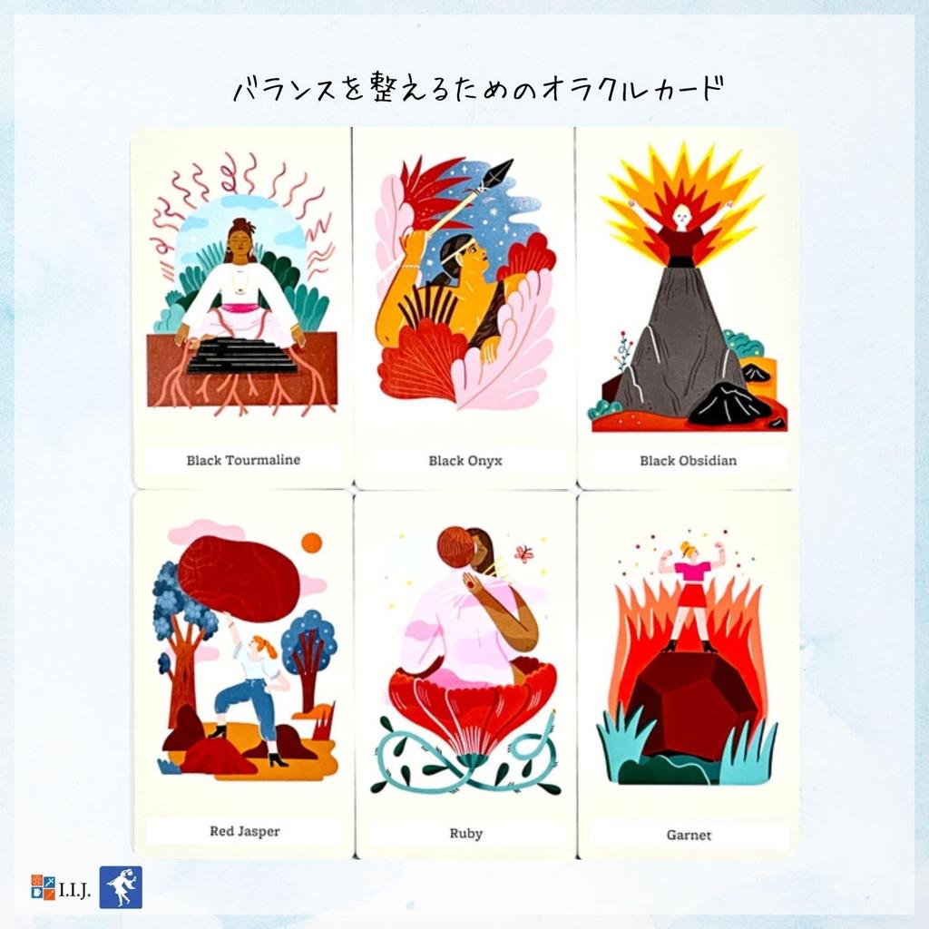 Crystals An Oracle Deck for Inner Fortune Authentic I.I.J & Chakras Balance, English, Affirmations, Telling,