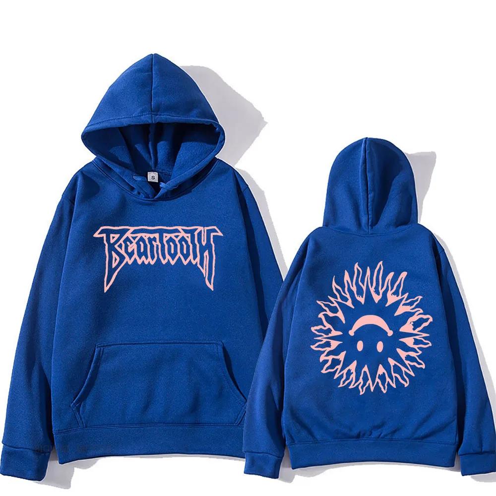 Pinke Beartooth Rockband Hoodies 2024 Das The Surface Album Neues Sweatshirt für Männer Unisex Heavy Metal Mode Sudaderas mit Kapuze Männlich