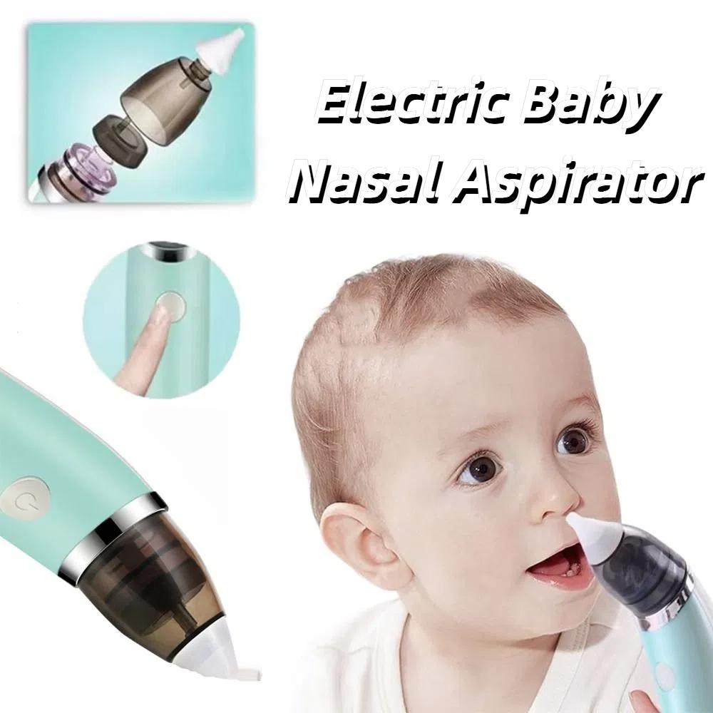 Electric Baby Nasal Inhaler Safety Nose Cleaner Electric Baby Nasal Aspirator  For Newborns