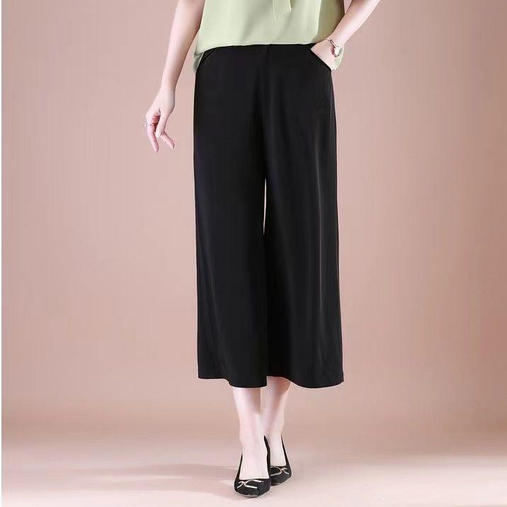 

Summer Fashion Set for Young Mothers: 2026 Style Short-Sleeve Tops for Middle-Aged & Elderly Women, Ideal for Mother s Day L (For 90-105 lbs)