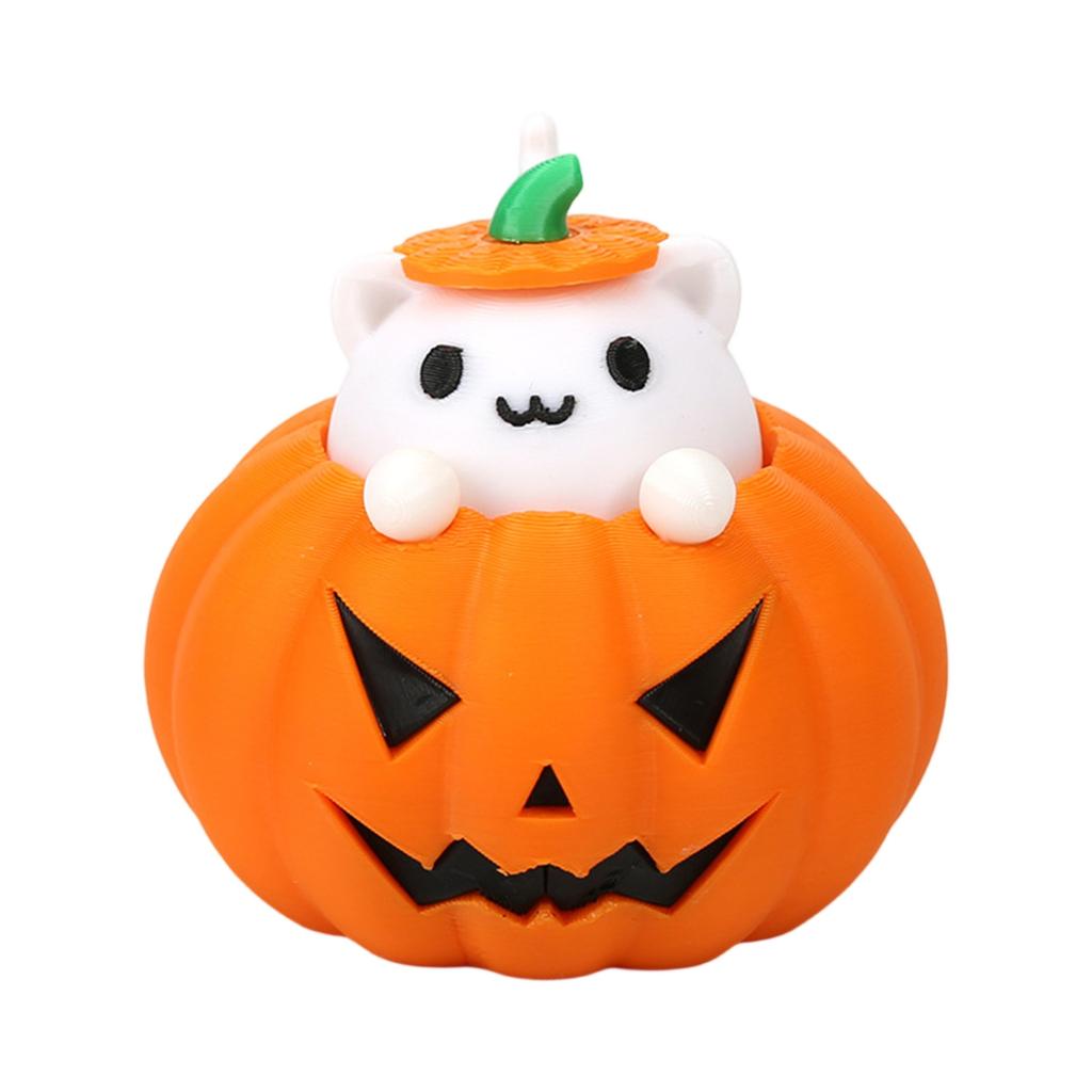 3D Printed Halloween Pumpkin Miniature Model Trendy And Creative Gift