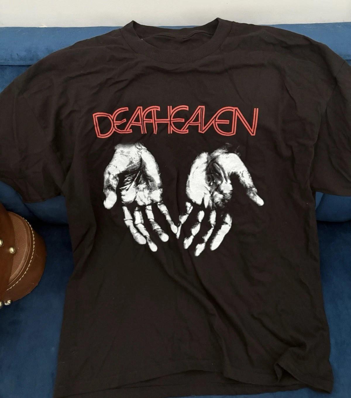 Тур Deafheaven 2025 Футболка Полный размер Черный цвет Подарок Фанат BL1785 3XL