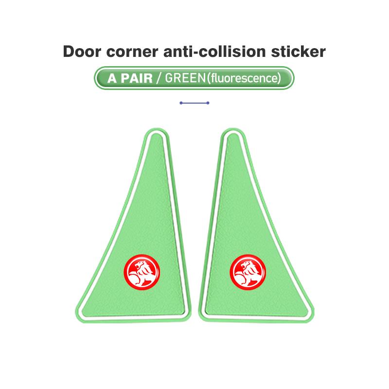 2pcs Car Door Corner Cover Bumper Collision Anti-scratch Protector For Holden VT VX VU VY HSV Astra H SV Colorado 7 2012-2023