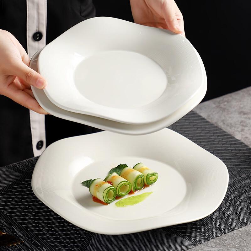 Nordic Bone China Divided Serving Plate