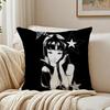 Manga Horror JJunji Ito TTomie Cushion Cover Pillowcase Antidustmite Living Room Sofa Decor Cushion Room
