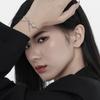 Versione Coreana Bracciale Minimalista con Perline di Riso All'Ingrosso da Donna Argento Puro S925 Nicchia Stile Freddo e Indifferente Lusso Leggero Perle Artigianali