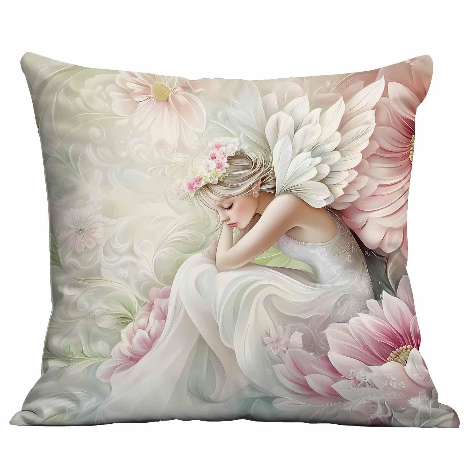 

Новая красивая и мечтательная наволочка с цветочным принтом для дома, дивана, декоративная наволочка для подушки 45 * 45Cm