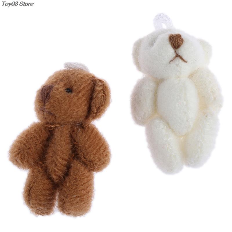 1Pcs 18*30Mm 1/12 Dollhouse Miniature Accessories Mini Bear Simulation Miniature Animal Model Furniture Toys Decoration