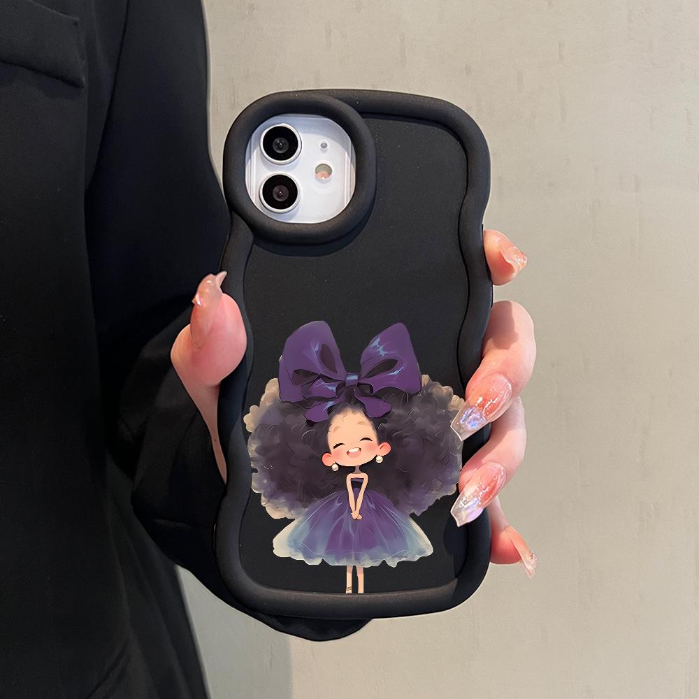 Big Wave Edge Weiches Silikonmaterial Macaron-Telefongehäuse Stoßfestes Schutzgummigehäuse für iPhone Samsung Huawei Honor Xiaomi Redmi OnePlus Moto