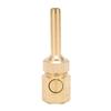 Female Thread Fountain Nozzle Brass Adjustable Water Spray Head with Valve for Pond1 2 20mm