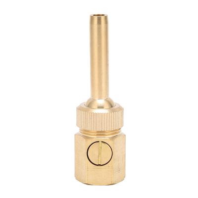Buse de fontaine à filetage femelle en laiton, tête de pulvérisation d'eau réglable avec valve pour étang 1/2 20mm