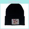 Minnie Mouse Mouse Knit Hat With Embroidered Alphabet Breathable Fabric