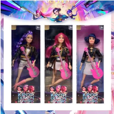 Nuovi Demon Hunters Rumi Mira Zoey Bambola Giocattolo Kpop Demon Hunters Bambola e Vestiti Bambola Ragazza Up Fan Collezionismo Festa Regali di Natale