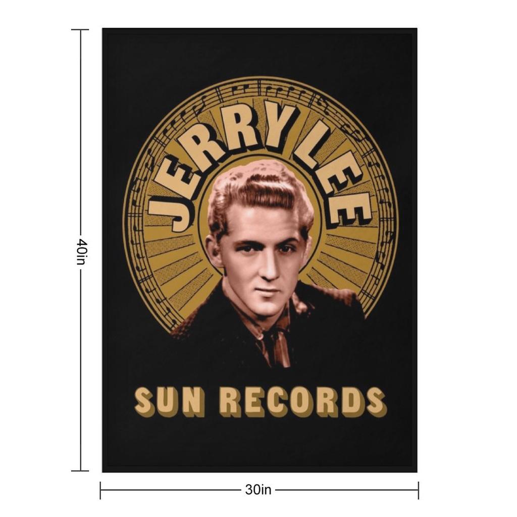 Jerry Lee Lewis Throw Blanket Custom Blankets For Baby Plaid on the sofa Thin Blankets