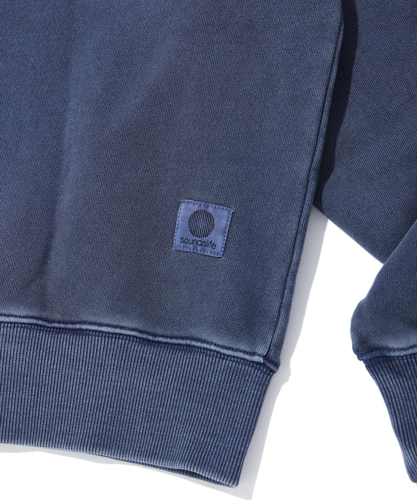 SOUNDSLIFE Vintage Pigment Sweatshirts Navy