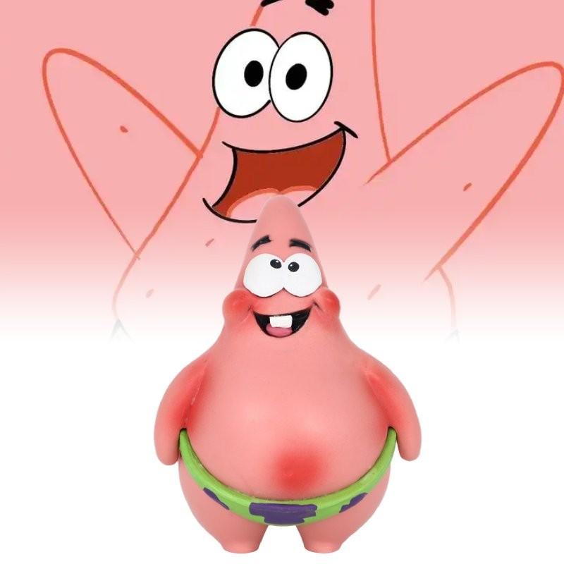 Adorable Small Patrick Star Figurine Perfect For Spongebob Squarepants Enthusiasts
