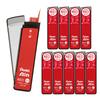 PENTEL Ein Mechanical Lead, 0.5mm, Red, 10-Pack, C285-RD