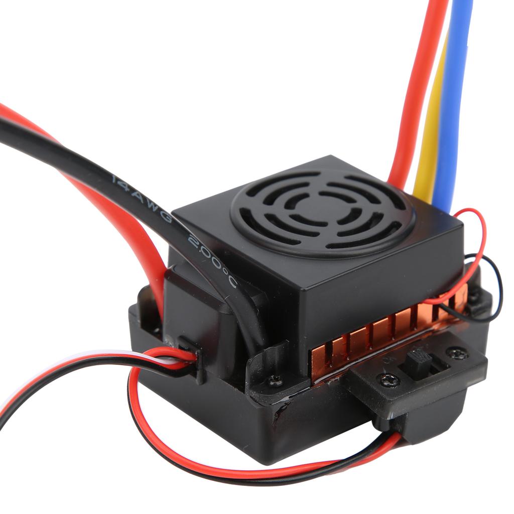 RC ESC 60A Waterproof Electronic Speed Controller Accessory Parts for 1Celsius10 RC Car Model