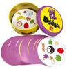 8+ Dobble spot it kaarten spel met dieren, alfabetten en cijfers