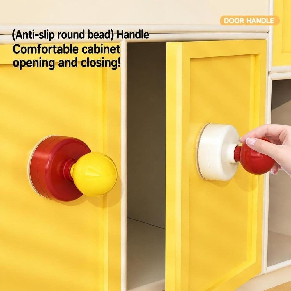Waterproof Glass Door Handle Strong Suction Easy Installation Handle Kitchen Door