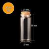 37mm Taidian Glass Cork Bottles for Sealed Drift or Wish Bottles