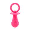 Teeth Grinding Sound Bite Resistant Rubber Mini Pacifier Cat Pet Supplies Toys Teddy VIP Small and Medium Dog Toys Pet Supplies
