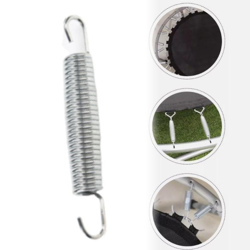 Replacement Springs Trampoline Parts Waist Stretching Double Hook Material Steel