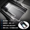 Auto Spec Toyota Harrier 80 Series Console Box with and USB 3D and Specific To Your Includes a Rubber and Easy Installation 80 LED Sensor Light USB