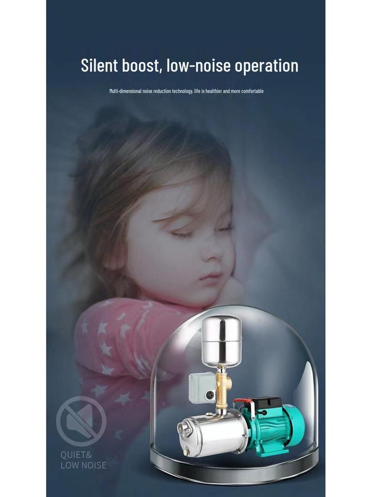 Bomba de Poço Autoescorvante de Aço Inoxidável: Bomba de Pressão de Água Automática com Alto Poder de Sucção