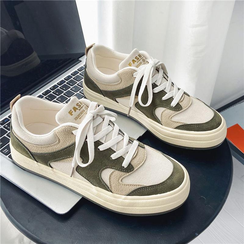 2024 Spring New Ins Canvas Men'S Shoes Trend Student Versatile Sports And Leisure Board Shoes Korean Version Of Xiaobai Tide Shoes