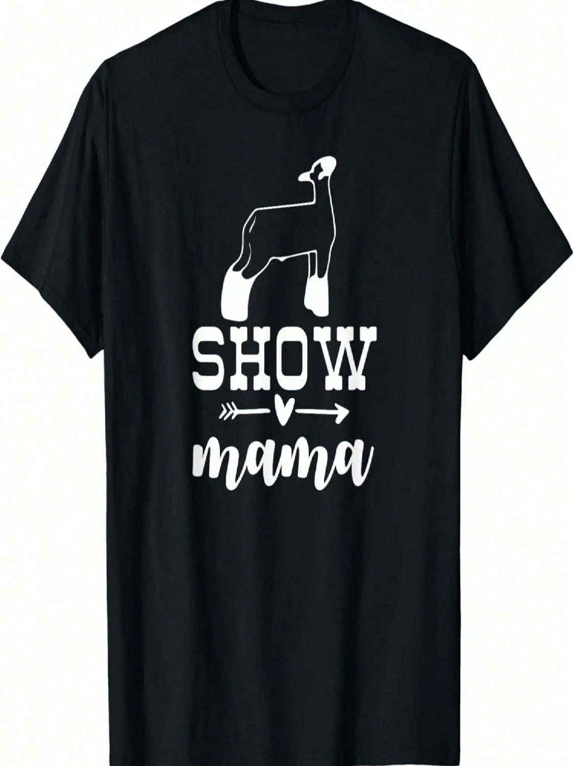 Show Lamb Mom Sheep Show Mama T-Shirt S разноцветный