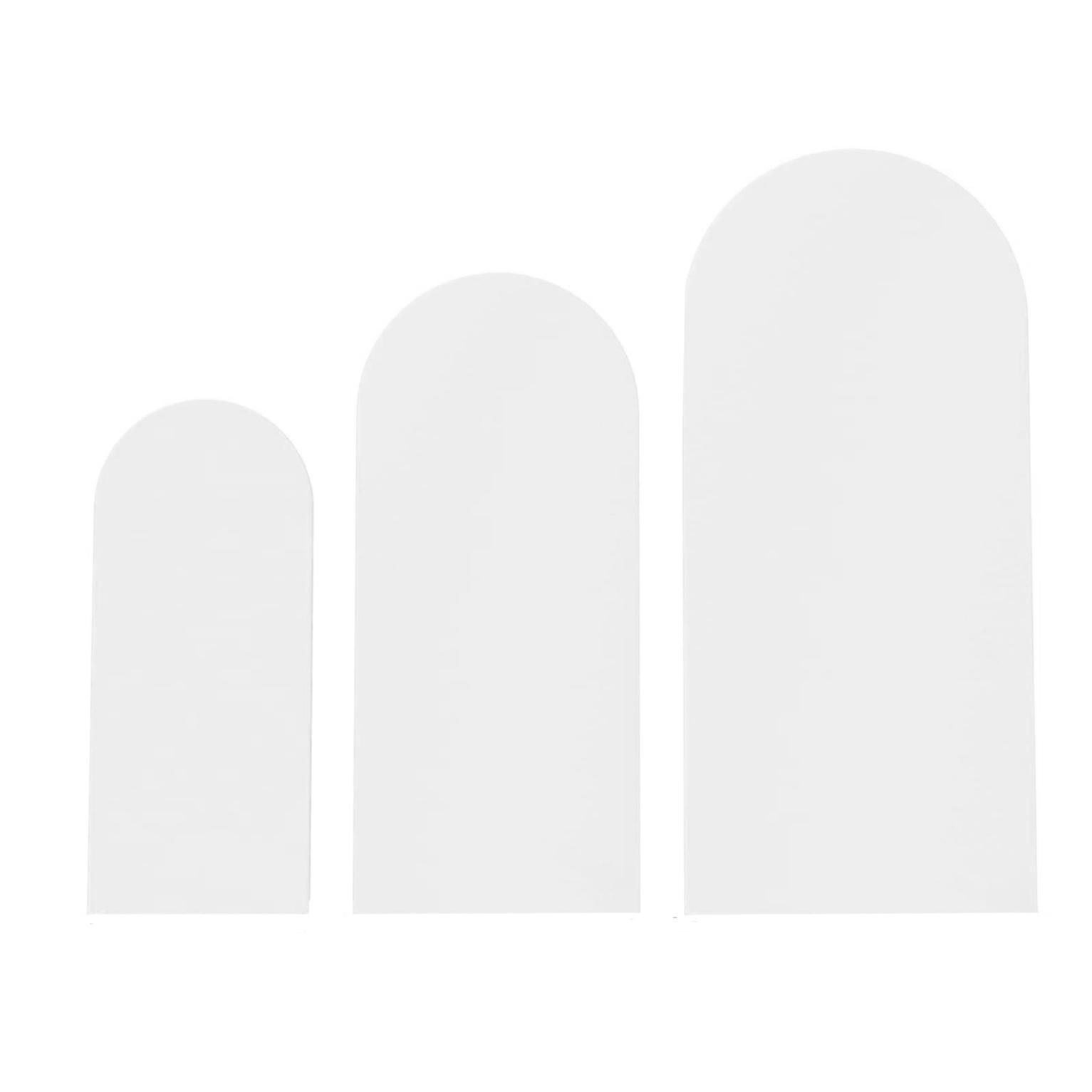 

Arch Frame Cover Widely Used 4ft 5ft 6ft Fade Proof Polyurethane Arch Cover Thicken for Parties білий