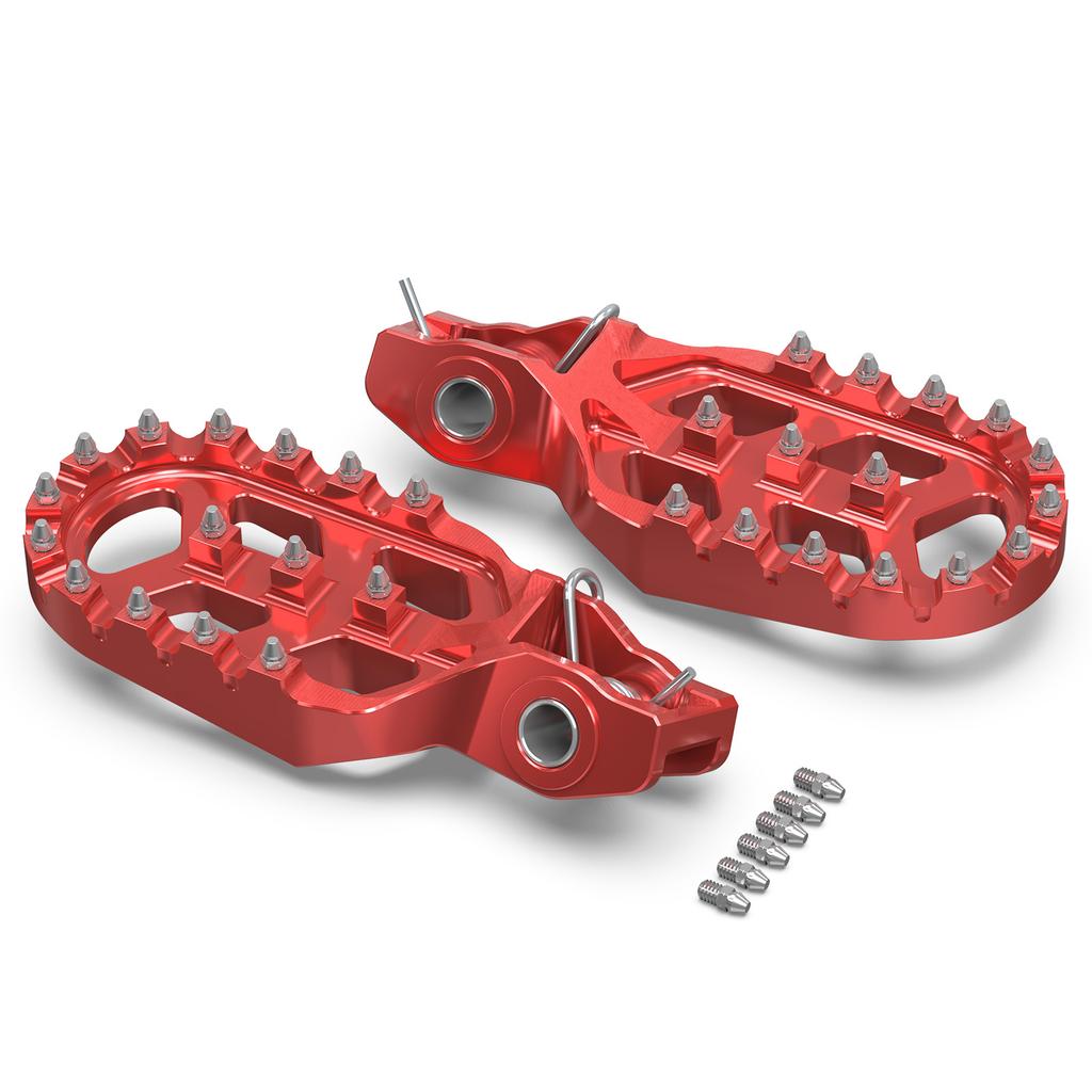 NICECNC For Stark Varg EX For Stark Varg MX 2024-2025 Motorcycle Forged Foot Pegs Offset Footrests Extender Electric Dirt Bike