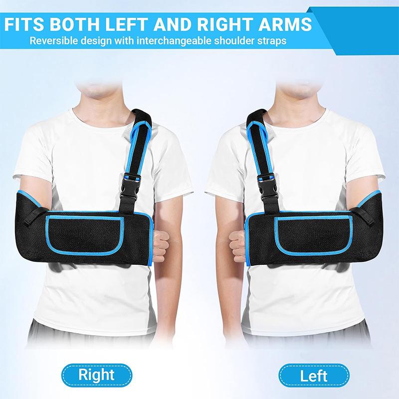 Adjustable Arm Support Sling Forearm Fixation Strap Breathable Shoulder Support Strap For Kids Adults Comfort Daily Wear
