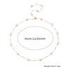 DIEYURO 316L Stainless Steel White Irregular Pearls Necklace Bracelet For Womens 2025 New Trend Golden Non-fading Jewelry Set