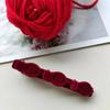 Forehead Flock Braided Hair Clip Accessory  Solid Color Braided Hair Clips Small Fragrant Hair Clip Shredded Hair Bangs Clip