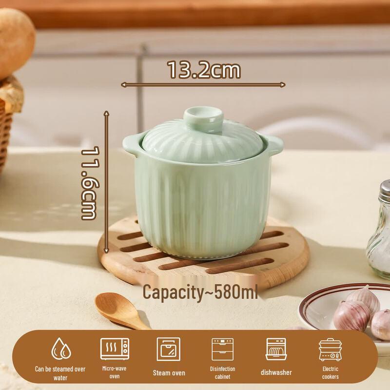 Ceramic Double-handled Stew Pot