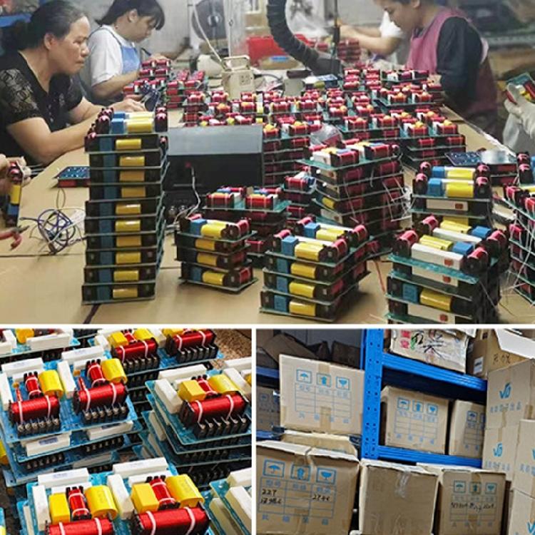 100W Crossover Filter Module 2 Way Speaker Frequency Divider for DIY Home Speaker Treble Bass Easy to Use