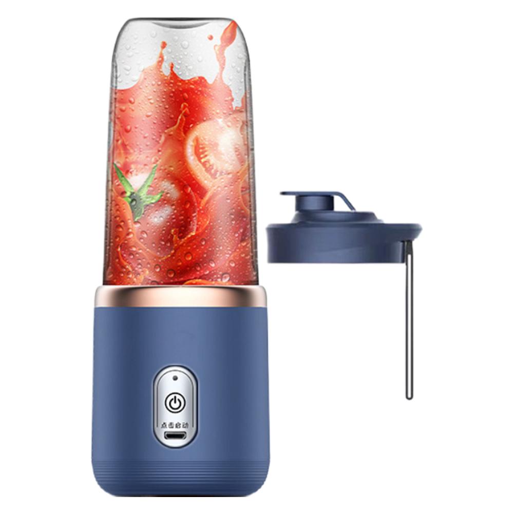 300ml Multifunctional Juicer 6 Blades Small Electric Juicer Summer Personal Fruit Juice Blenders Usb Charging Juicer Juice Cup