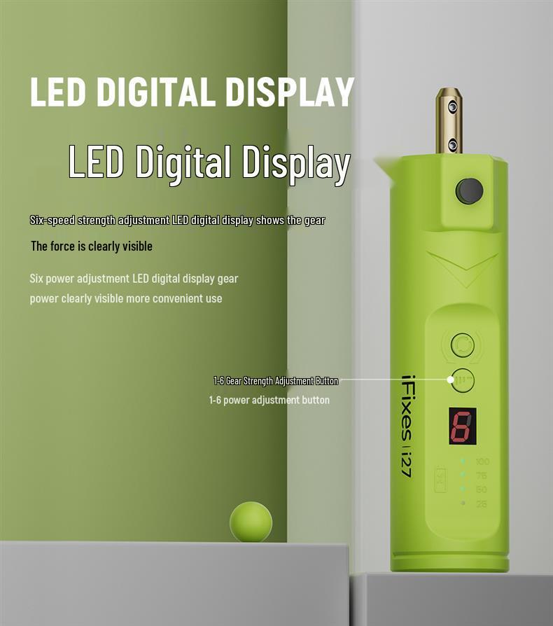 iFixes Electric Glue Remover for Mobile Phone Repair - Tape Roller Tool for LCD Screen Glue Removal, DIY Repair Gadget