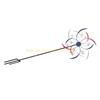  Metal Garden Stake Wind Spinner Yard Stake American National Day Windmills Yard Garden Pinwheels Independence Day