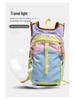 Color Block Waterproof Outdoor Sports & Travel Backpack, Wear-Resistant & Trendy for Camping