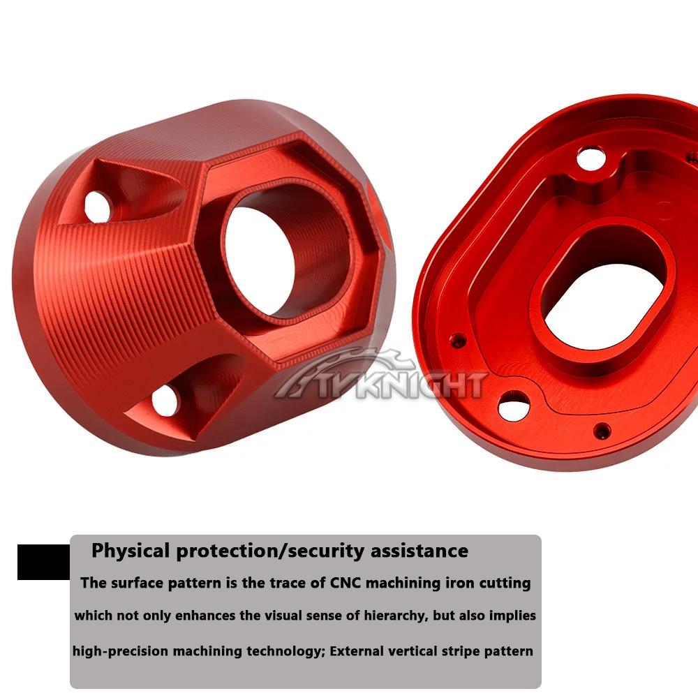 Honda PCX160/125 Exhaust Tail Cover: Aluminum Alloy Protective Accessory for 2021-2025 Models