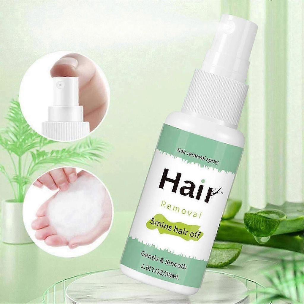 Hair Removal Spray Stop Hair Growth Inhibitor Remover, Hair Removal Spray For Women, Easy Hair Removal For Men 30ml