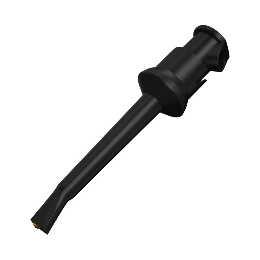 10Pcs IC Cable Welding Test Clip Hook Test Clip for Multimeter Copper Test Hook Clips Grabber Test Lead Kit Test Clips