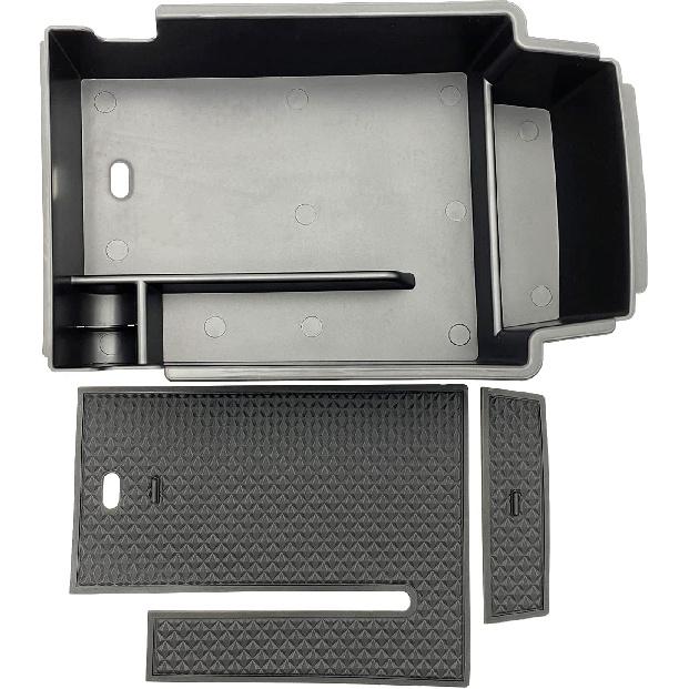 JOJOMARK Compatible With Chevy Blazer 2024 2025 Accessories Center Console Tray Organizer, Armrest Secondary Storage Box