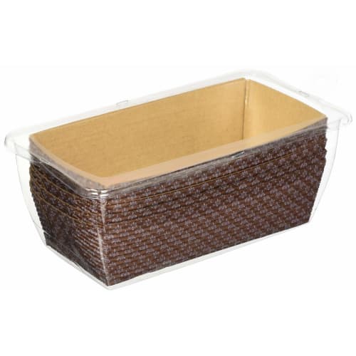 PEARL METAL EE Sweets Paper Pound Cake Pan, 16cm, Pack of 5 [Made In Japan] D-4608