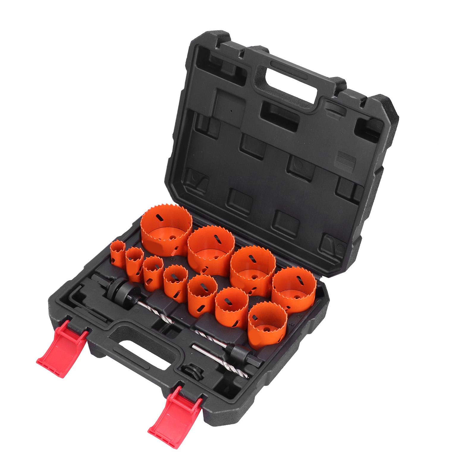 

17 шт. кольцевая пила биметаллическая фреза сверло из быстрорежущей стали 34 дюйма на 212-дюймовый комплект