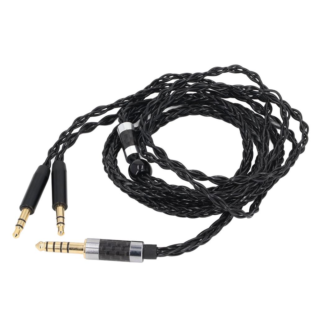 4.4mm Silver Plated Headphone Cable Replacement for AH D600 AH D7200 AH D7100 AH D9200 AH D5200 3.9ft