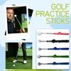 Golf Swing Telescopic Practice Stick, Beginner Swing Posture Assistance Training Stick